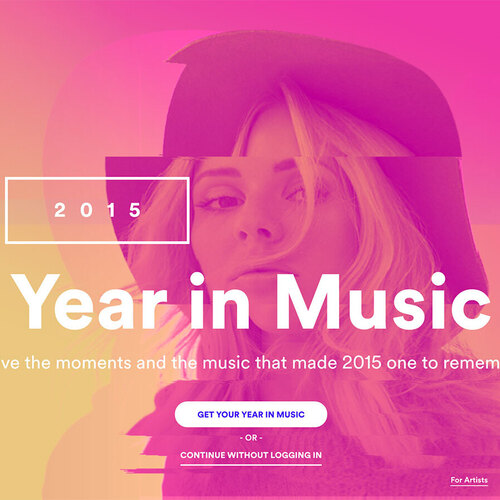 Spotify Year in Music 2015